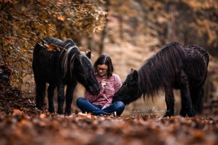 Jana Hartmann mit Pony